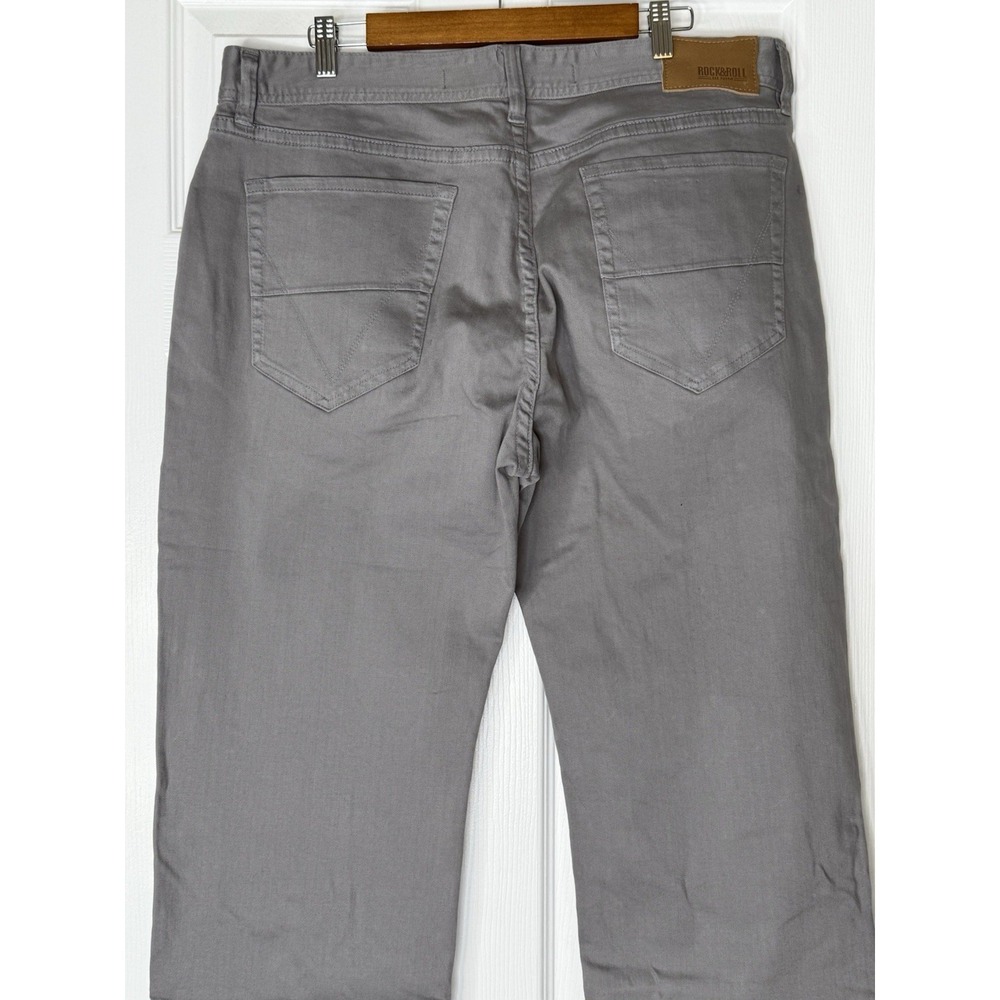 ROCK & ROLL Jeans Mens 38 X 36 Relaxed Double Barrel Straight Vintage 46 Western - Picture 6 of 9